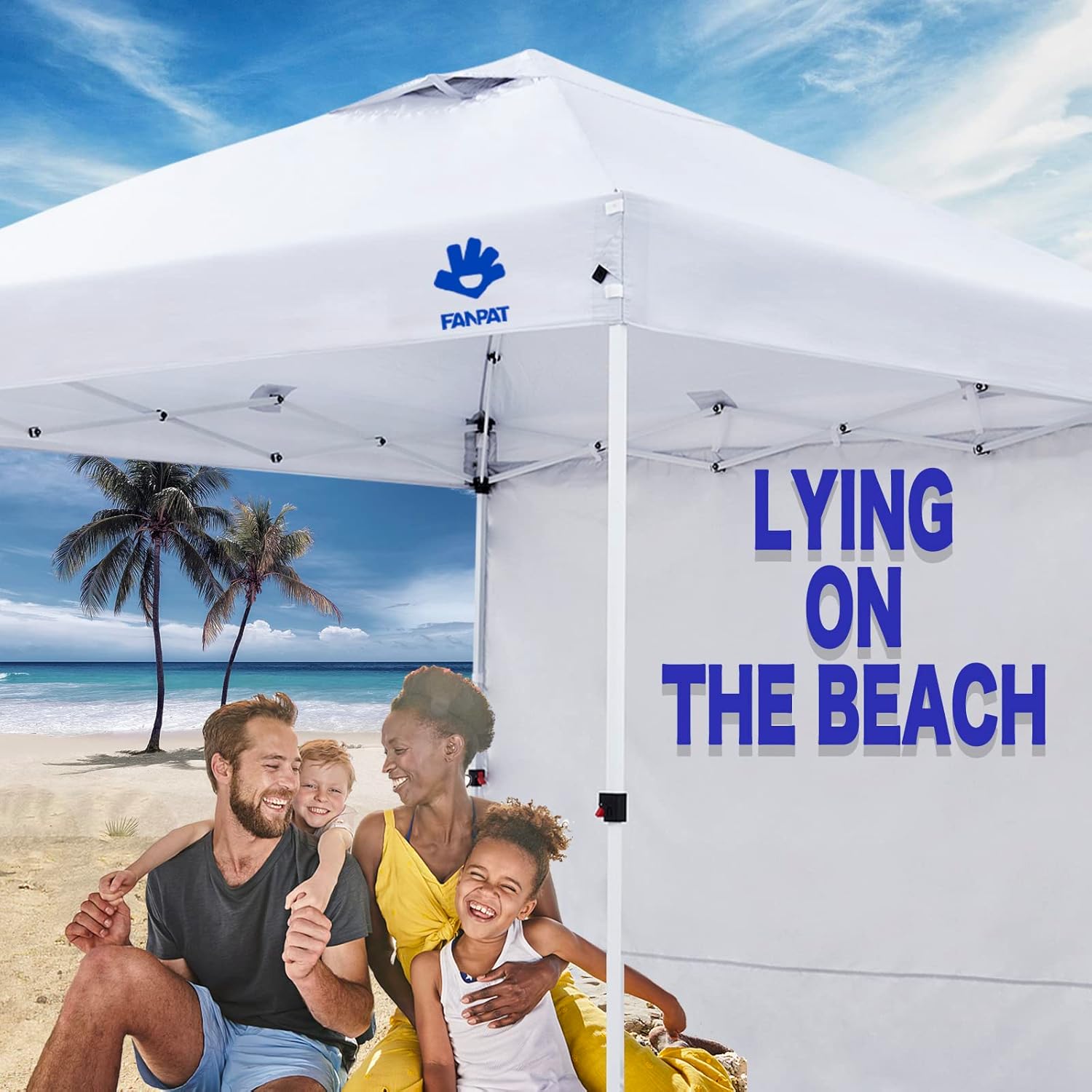 Instant Canopy Tent Sidewalls for 10x10 Pop Up Canopy Waterproof,99% UV Protection,3 Piece Sidewalls, White(3PCS Sidewall Only, Canopy Tent NOT Included) - Image 7