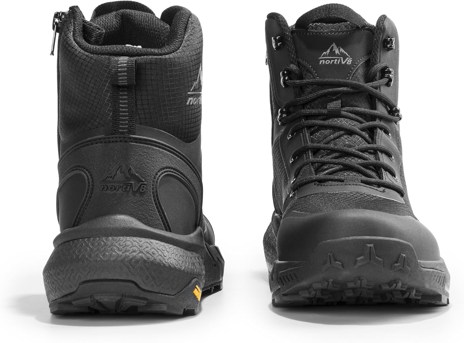 Men's Military Tactical Boot Lightweight Comfortable Boots for Work All Day Side Zipper Motorcycle Combat Hiking Boots 8 Inches Vanguard - Image 6